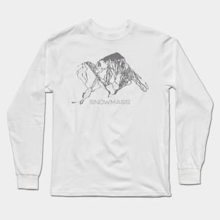 Snowmass Resort 3D Long Sleeve T-Shirt